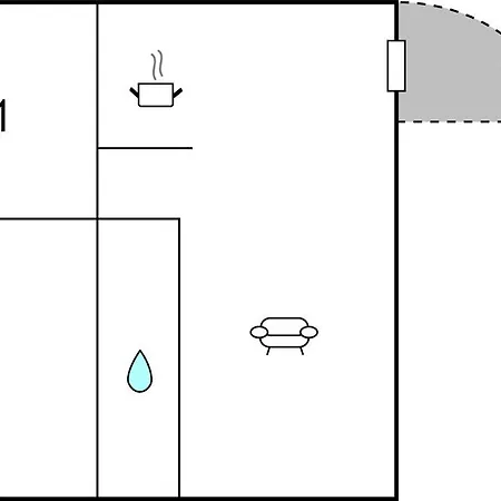 1 Bedroom Amazing In *